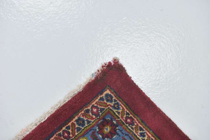 9' 6 x 13' Hand Knotted Mashad Persian Wool Rug