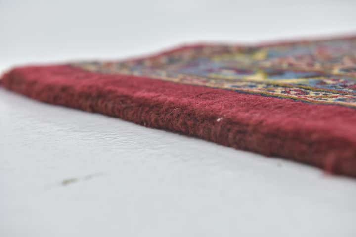 9' 6 x 13' Hand Knotted Mashad Persian Wool Rug