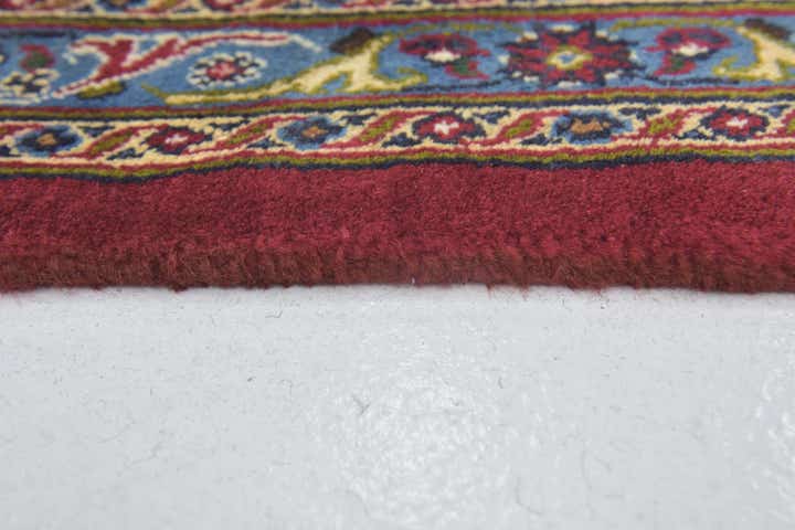 9' 6 x 13' Hand Knotted Mashad Persian Wool Rug
