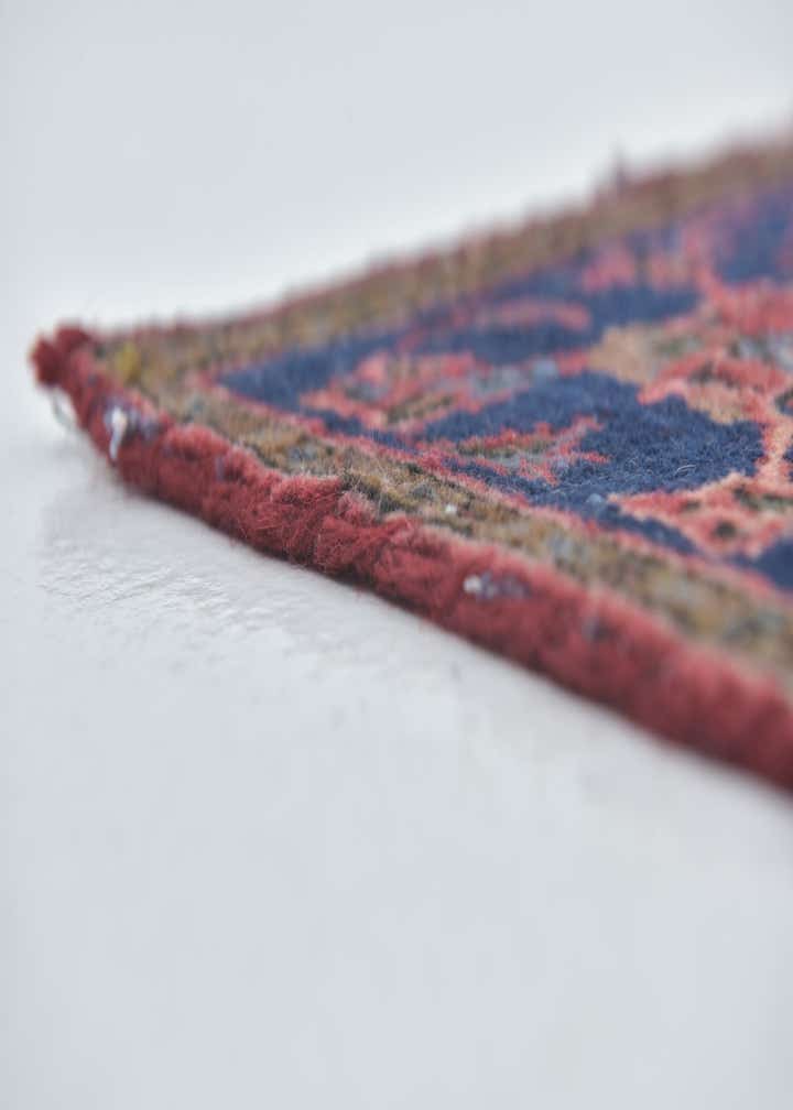 7' 3 x 13' Hand Knotted Mashad Persian Wool Rug