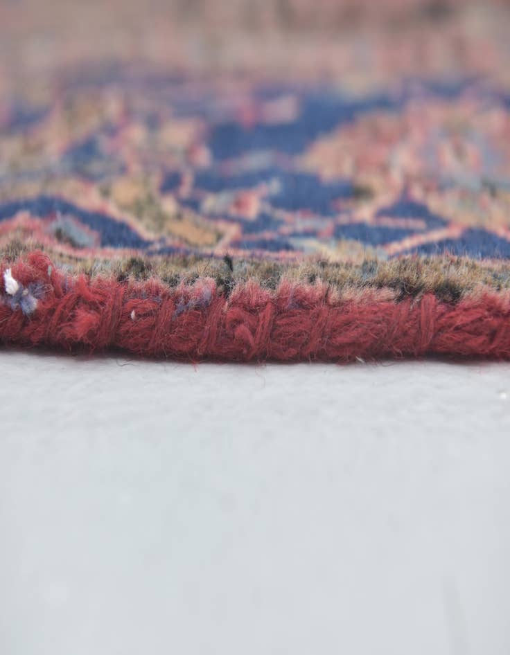 Detail image of 7' 3 x 13' Hand Knotted Mashad Persian Wool Rug