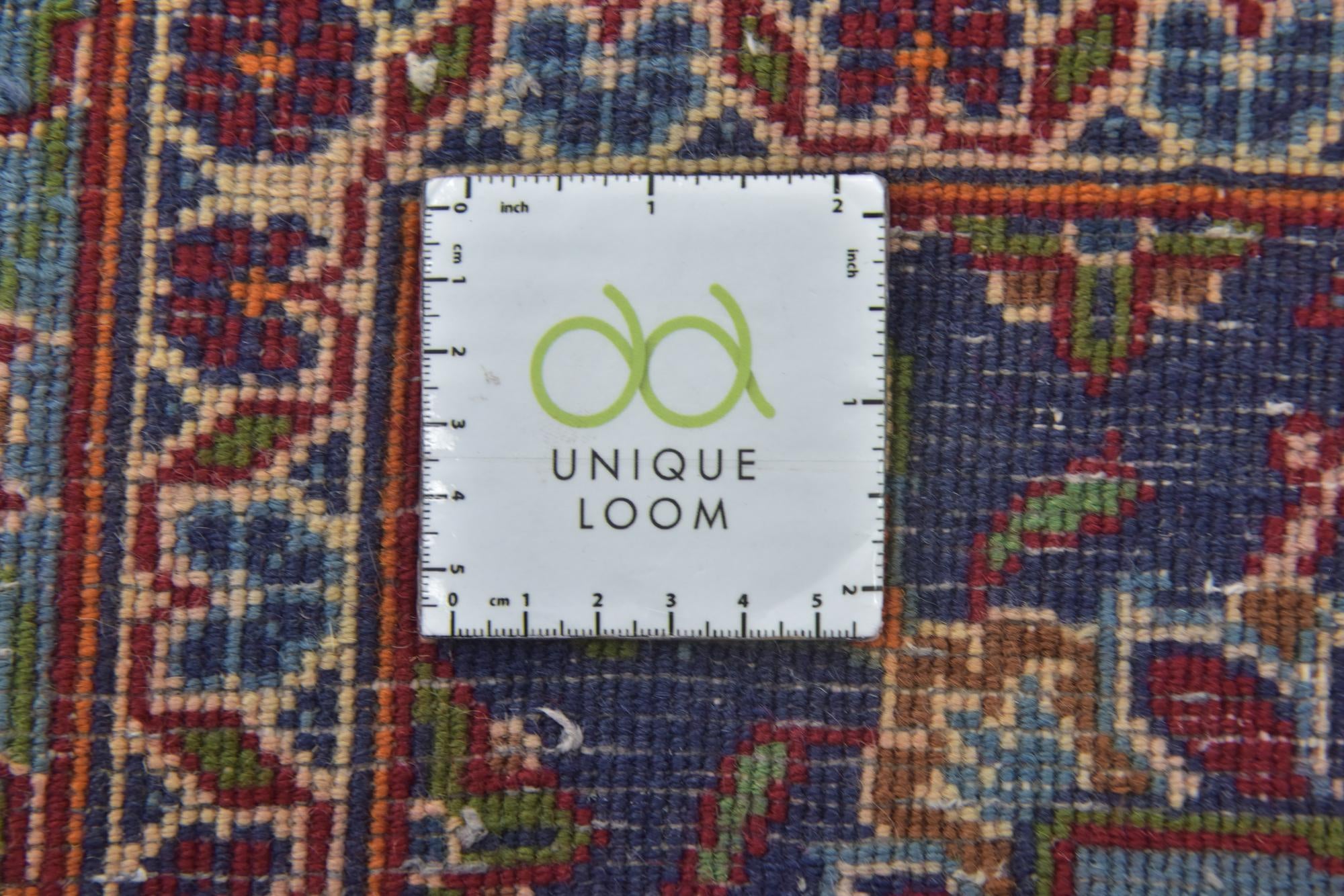 9' 9 x 13' 2 Hand Knotted Mashad Persian Wool Rug