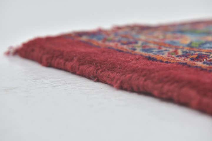 9' 9 x 13' 2 Hand Knotted Mashad Persian Wool Rug