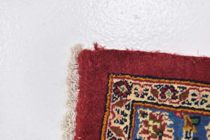 9' 9 x 12' 7 Hand Knotted Mashad Persian Wool Rug