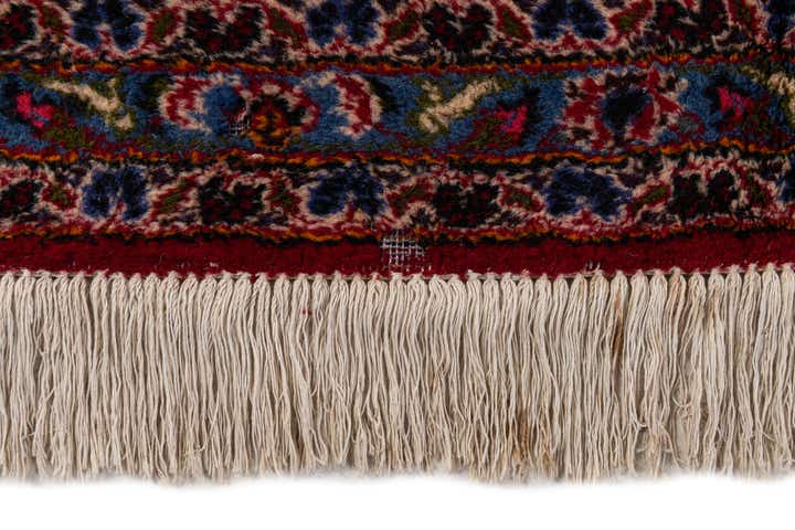 9' 10 x 13' 2 Hand Knotted Mashad Persian Wool Rug