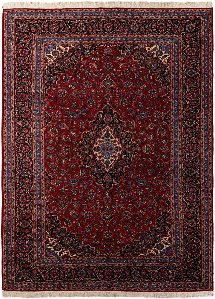 9' 10 x 13' 2 Hand Knotted Mashad Persian Wool Rug