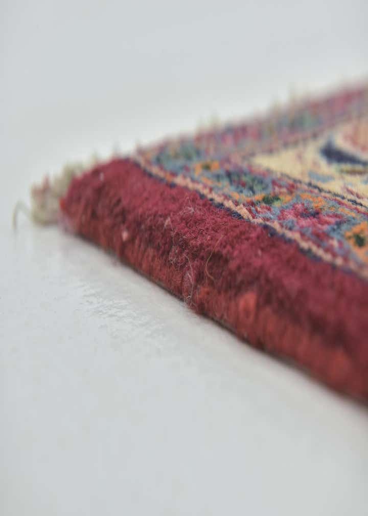 9' 8 x 12' 7 Hand Knotted Mashad Persian Wool Rug