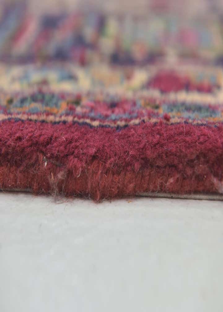 9' 8 x 12' 7 Hand Knotted Mashad Persian Wool Rug
