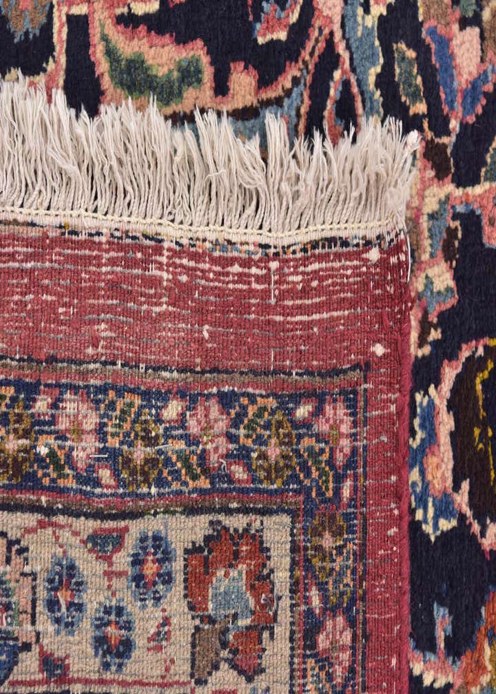 10' x 12' 7 Hand Knotted Mashad Persian Wool Rug