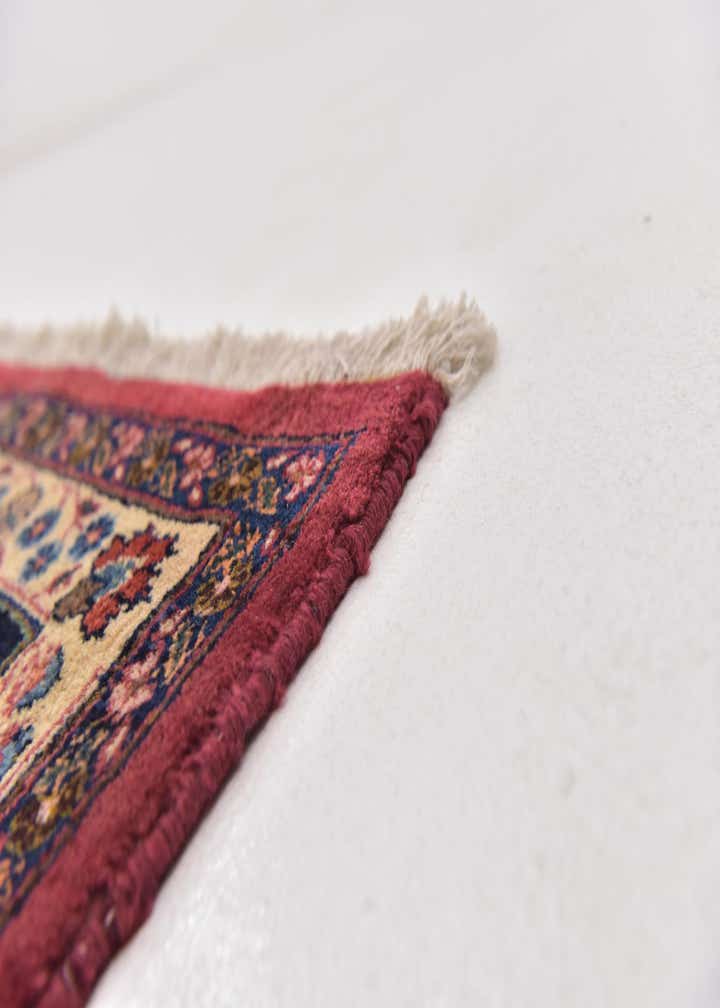 10' x 12' 7 Hand Knotted Mashad Persian Wool Rug