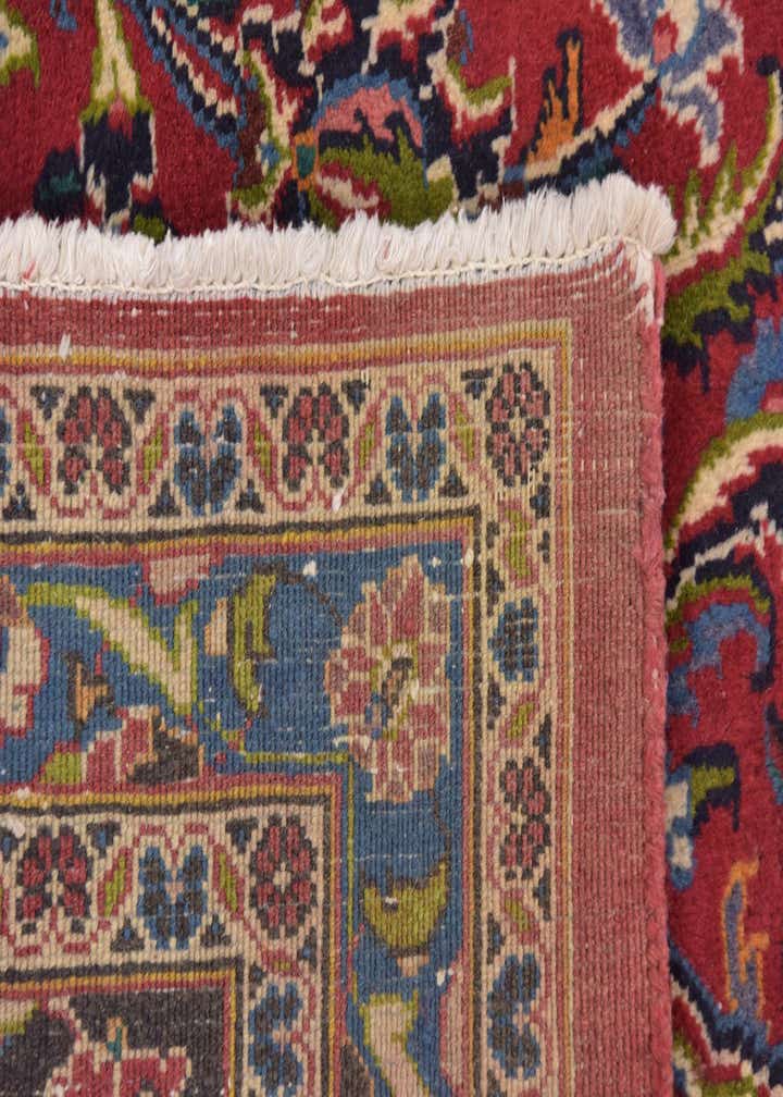 9' 10 x 12' 10 Hand Knotted Mashad Persian Wool Rug