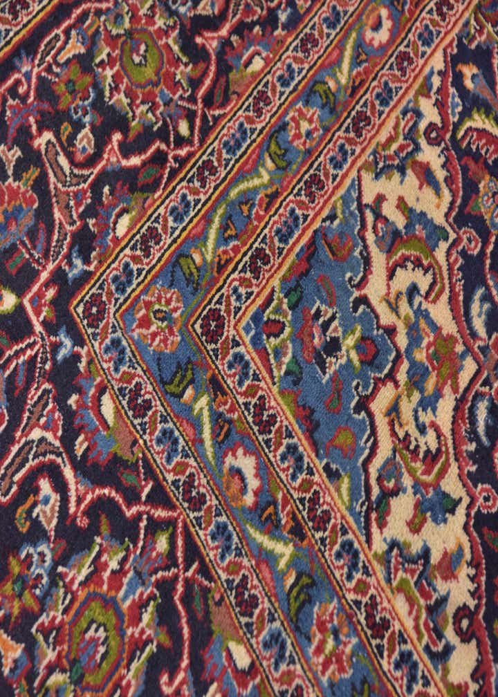 9' 10 x 12' 10 Hand Knotted Mashad Persian Wool Rug