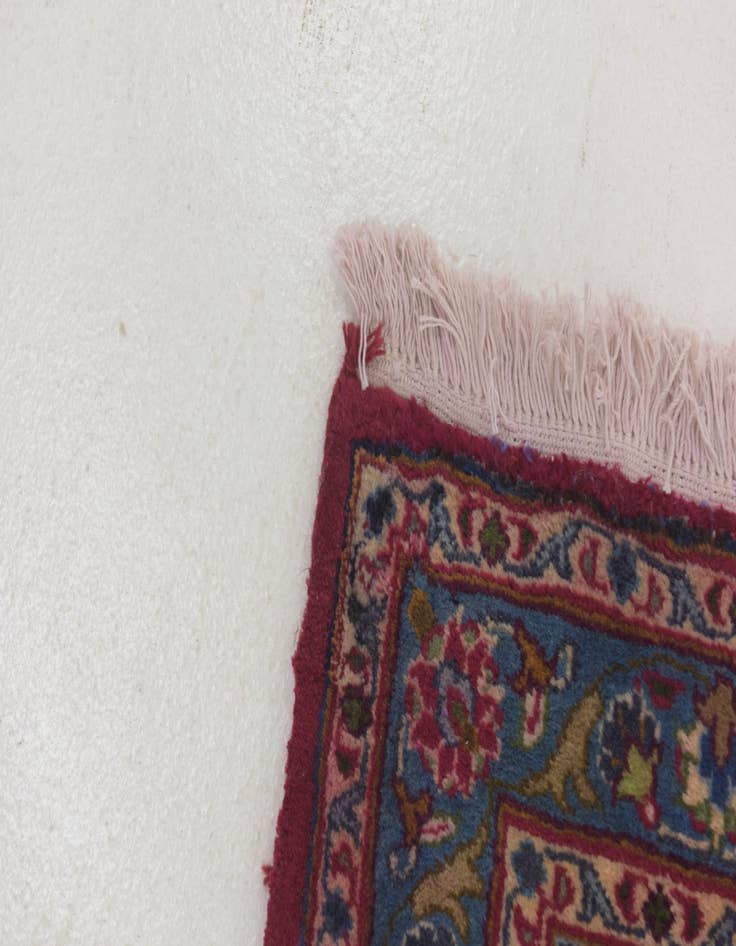 Detail image of 10' x 12' 6  Hand Knotted Mashad Persian Wool Rug