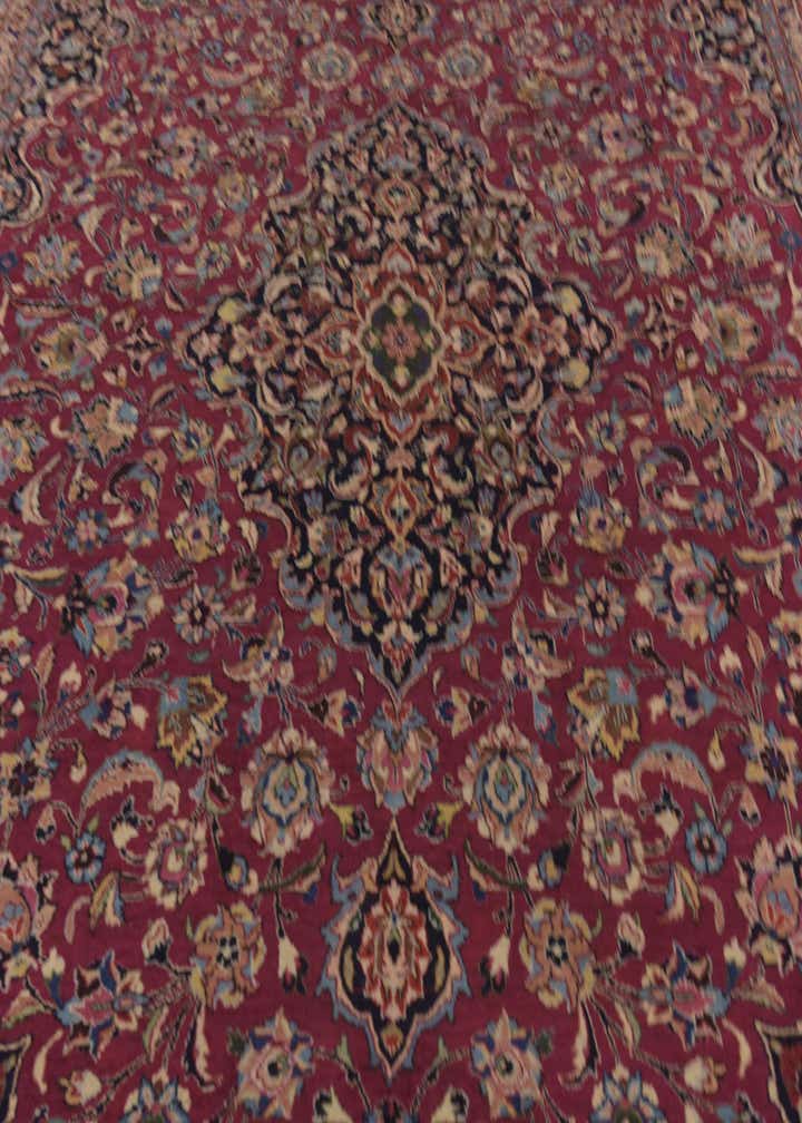 9' 10 x 12' 6 Hand Knotted Mashad Persian Wool Rug