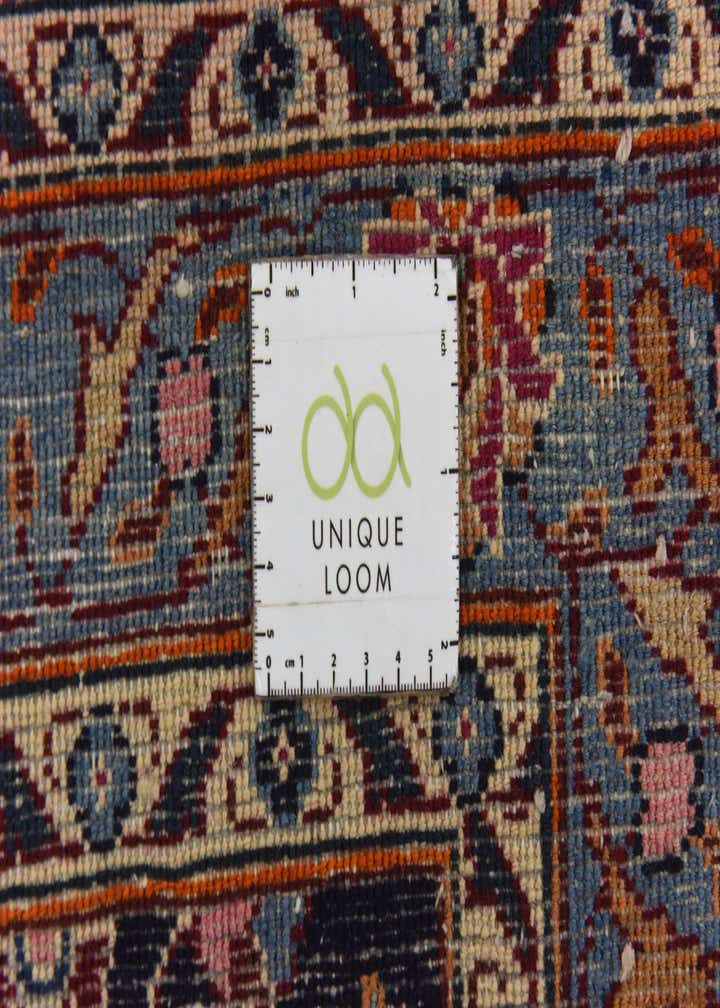 10' x 12' 7 Hand Knotted Mashad Persian Wool Rug