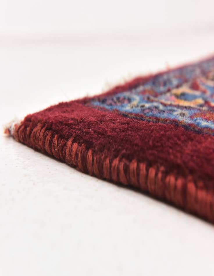 Detail image of 9' 6 x 12' 10 Hand Knotted Mashad Persian Wool Rug