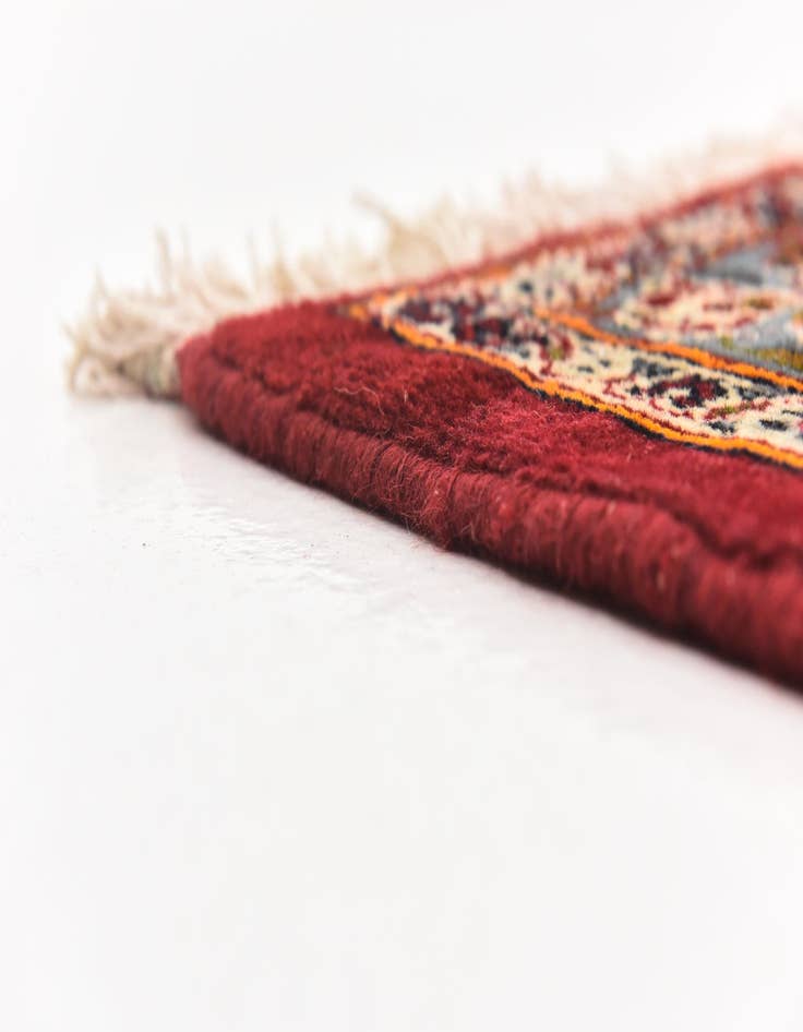 Detail image of 9' 9 x 12' 9 Hand Knotted Mashad Persian Wool Rug