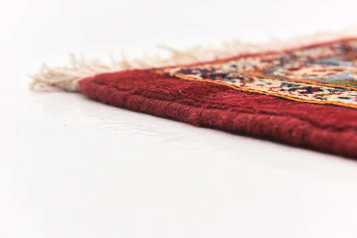 9' 9 x 12' 9 Hand Knotted Mashad Persian Wool Rug