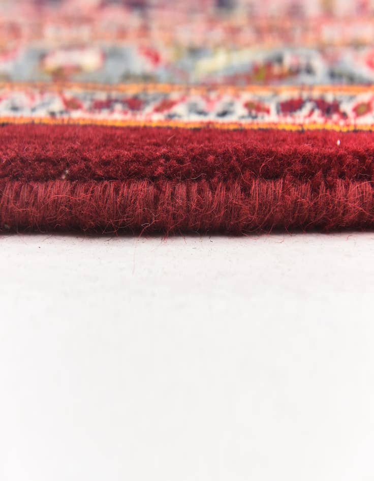 Detail image of 9' 9 x 12' 9 Hand Knotted Mashad Persian Wool Rug