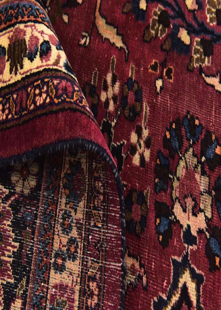 9' 9 x 12' 2 Hand Knotted Mashad Persian Wool Rug
