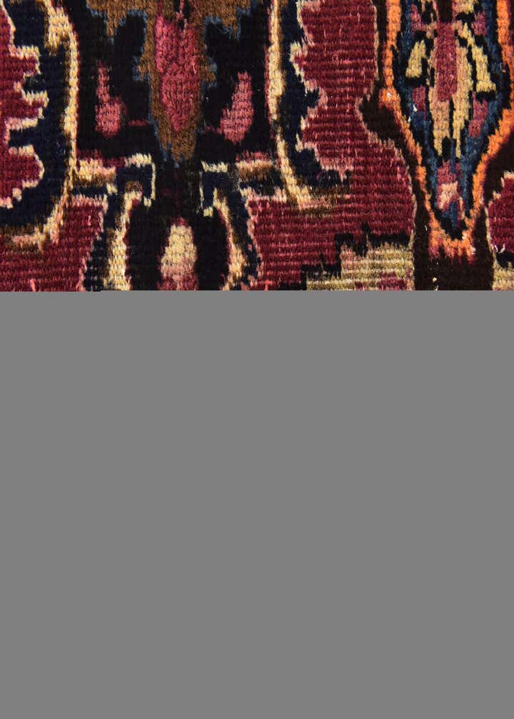 9' 9 x 12' 2 Hand Knotted Mashad Persian Wool Rug