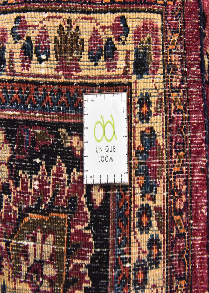 9' 9 x 12' 2 Hand Knotted Mashad Persian Wool Rug
