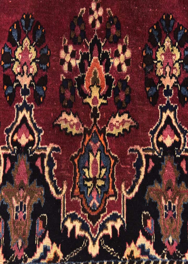 9' 9 x 12' 2 Hand Knotted Mashad Persian Wool Rug