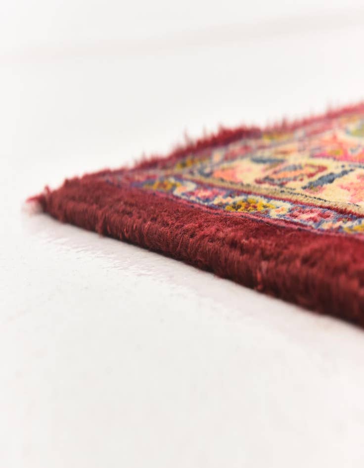 Detail image of 9' 10 x 12' 10  Hand Knotted Mashad Persian Wool Rug