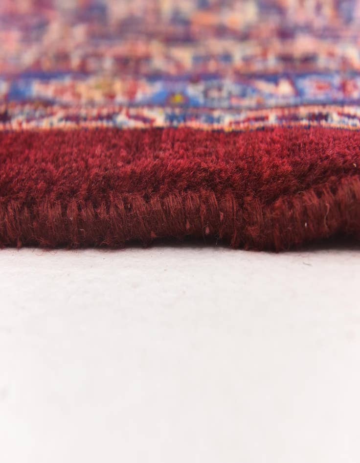 Detail image of 9' 10 x 12' 7  Hand Knotted Mashad Persian Wool Rug