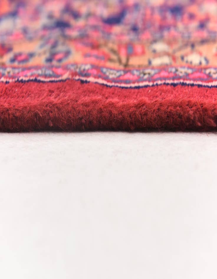 Detail image of 9' 5 x 12' 7  Hand Knotted Mashad Persian Wool Rug