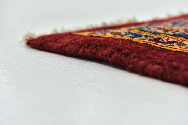 9' 10 x 12' 10 Hand Knotted Mashad Persian Wool Rug
