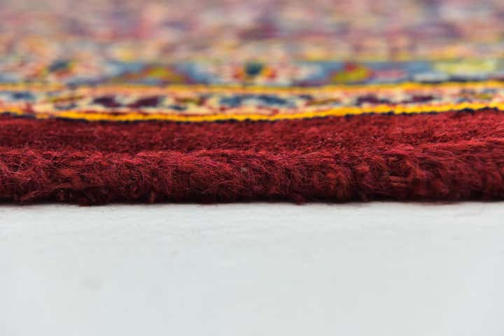 9' 10 x 12' 10 Hand Knotted Mashad Persian Wool Rug