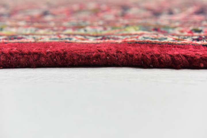 9' 7 x 12' 8 Hand Knotted Mashad Persian Wool Rug