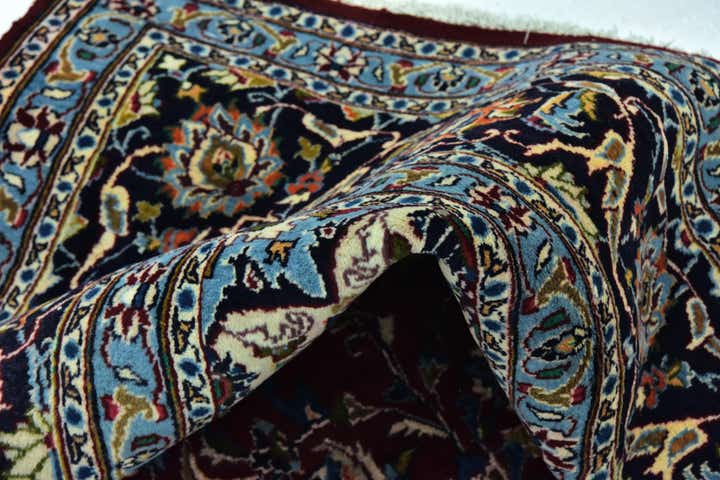 9' 4 x 12' 3 Hand Knotted Mashad Persian Wool Rug