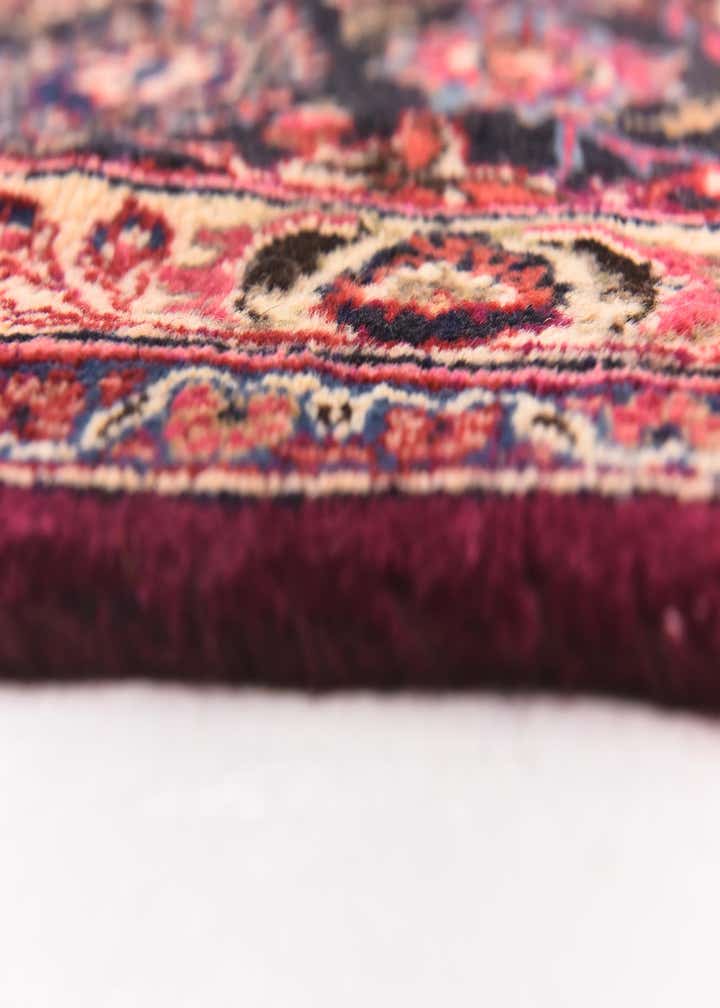 9' 10 x 13' Hand Knotted Mashad Persian Wool Rug