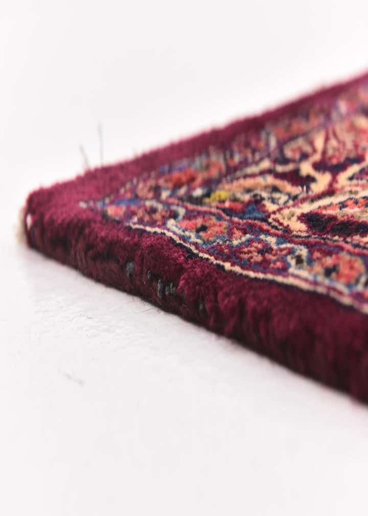 9' 10 x 13' Hand Knotted Mashad Persian Wool Rug