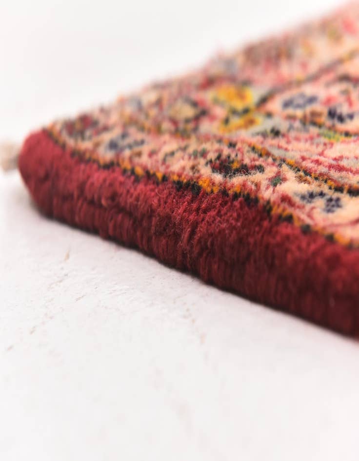 Detail image of 9' 10 x 13' 6  Hand Knotted Mashad Persian Wool Rug