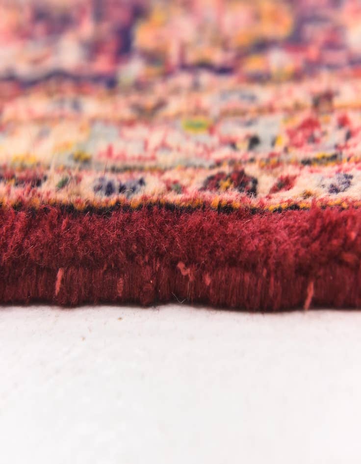 Detail image of 9' 10 x 13' 6  Hand Knotted Mashad Persian Wool Rug