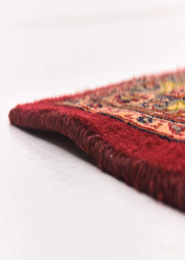 9' 7 x 12' 8 Hand Knotted Mashad Persian Wool Rug