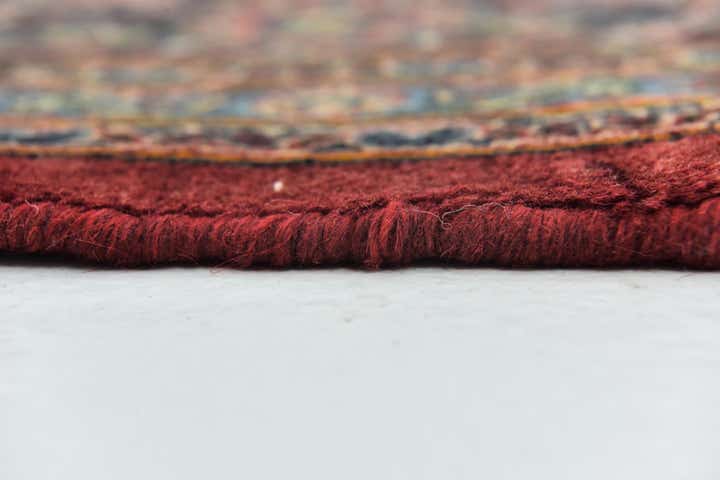 9' 6 x 12' 9 Hand Knotted Mashad Persian Wool Rug