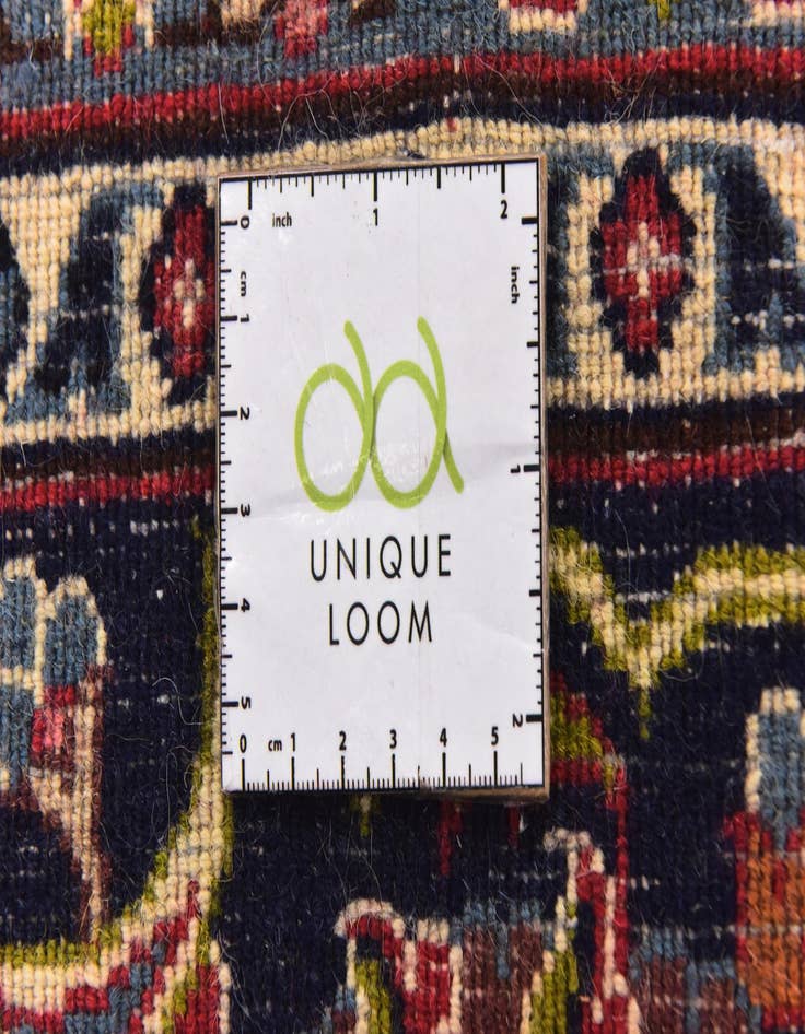 Detail image of 9' 9 x 12' 8  Hand Knotted Mashad Persian Wool Rug