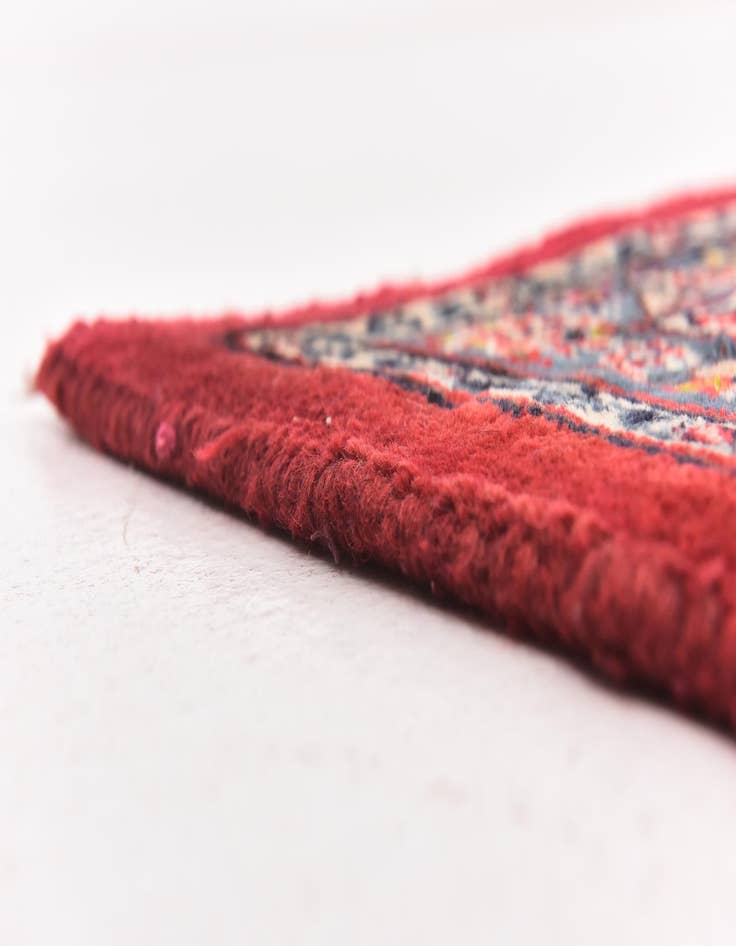 Detail image of 9' 9 x 12' 8  Hand Knotted Mashad Persian Wool Rug