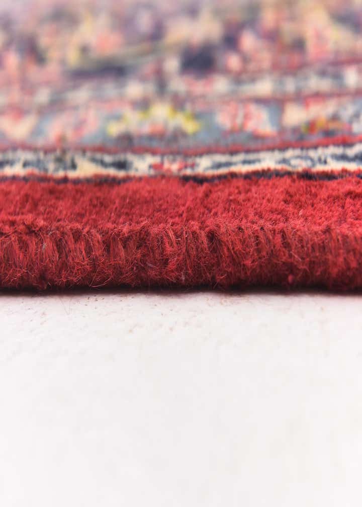 9' 9 x 12' 8 Hand Knotted Mashad Persian Wool Rug
