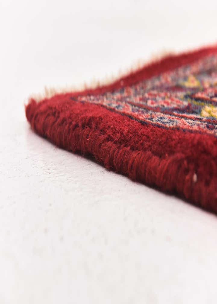 9' 10 x 12' 6 Hand Knotted Mashad Persian Wool Rug