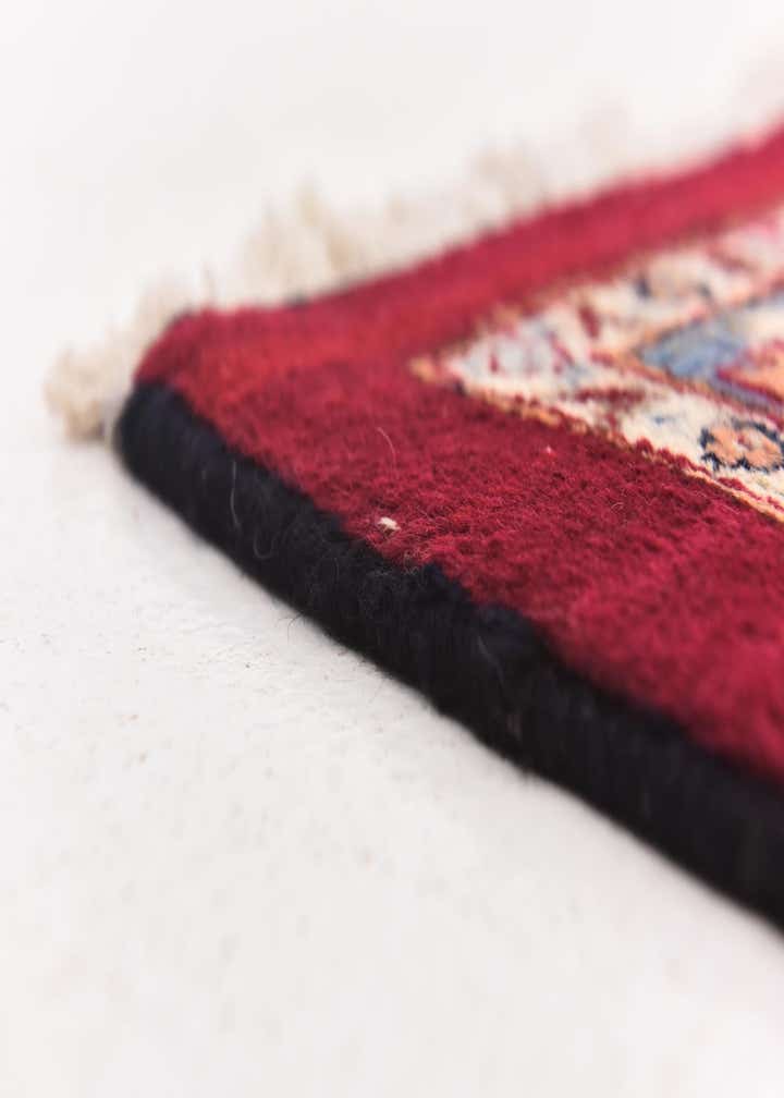 9' 7 x 13' 6 Hand Knotted Mashad Persian Wool Rug