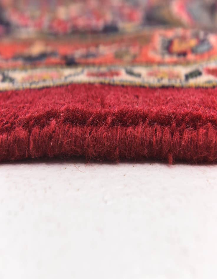 Detail image of 10' x 12' 8  Hand Knotted Mashad Persian Wool Rug