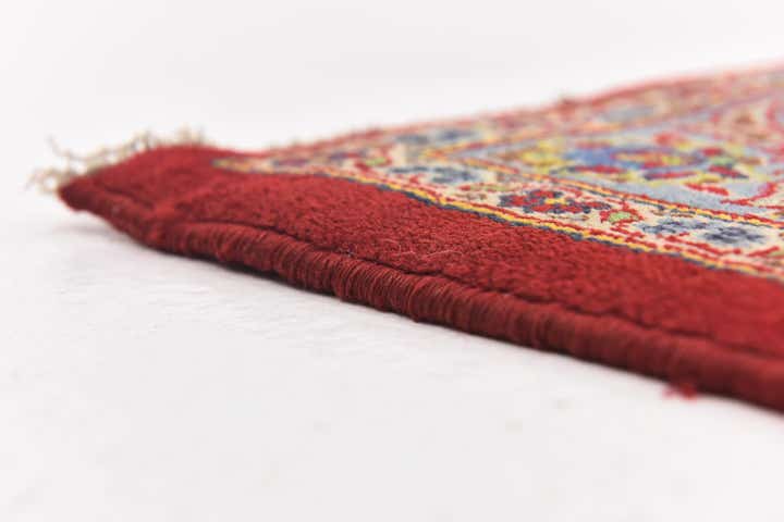 10' x 13' 5 Hand Knotted Mashad Persian Wool Rug