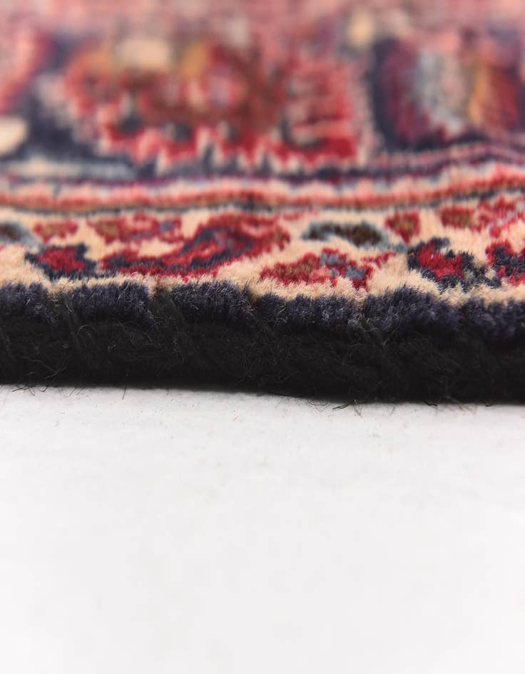 Detail image of 9' 3 x 11' 8 Hand Knotted Mashad Persian Wool Rug