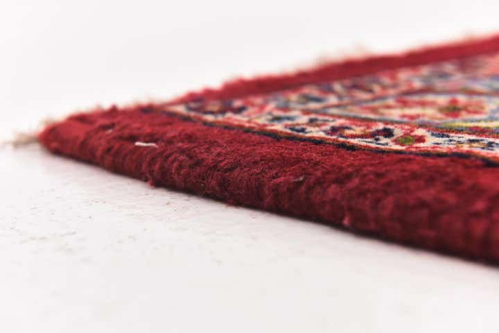 9' 9 x 12' 9 Hand Knotted Mashad Persian Wool Rug