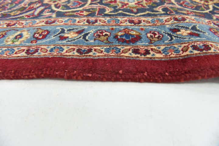 9' 9 x 12' 9 Hand Knotted Mashad Persian Wool Rug